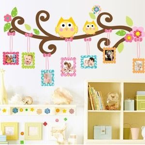 Boys / Girls Nursery Wall Decal - baby pictures